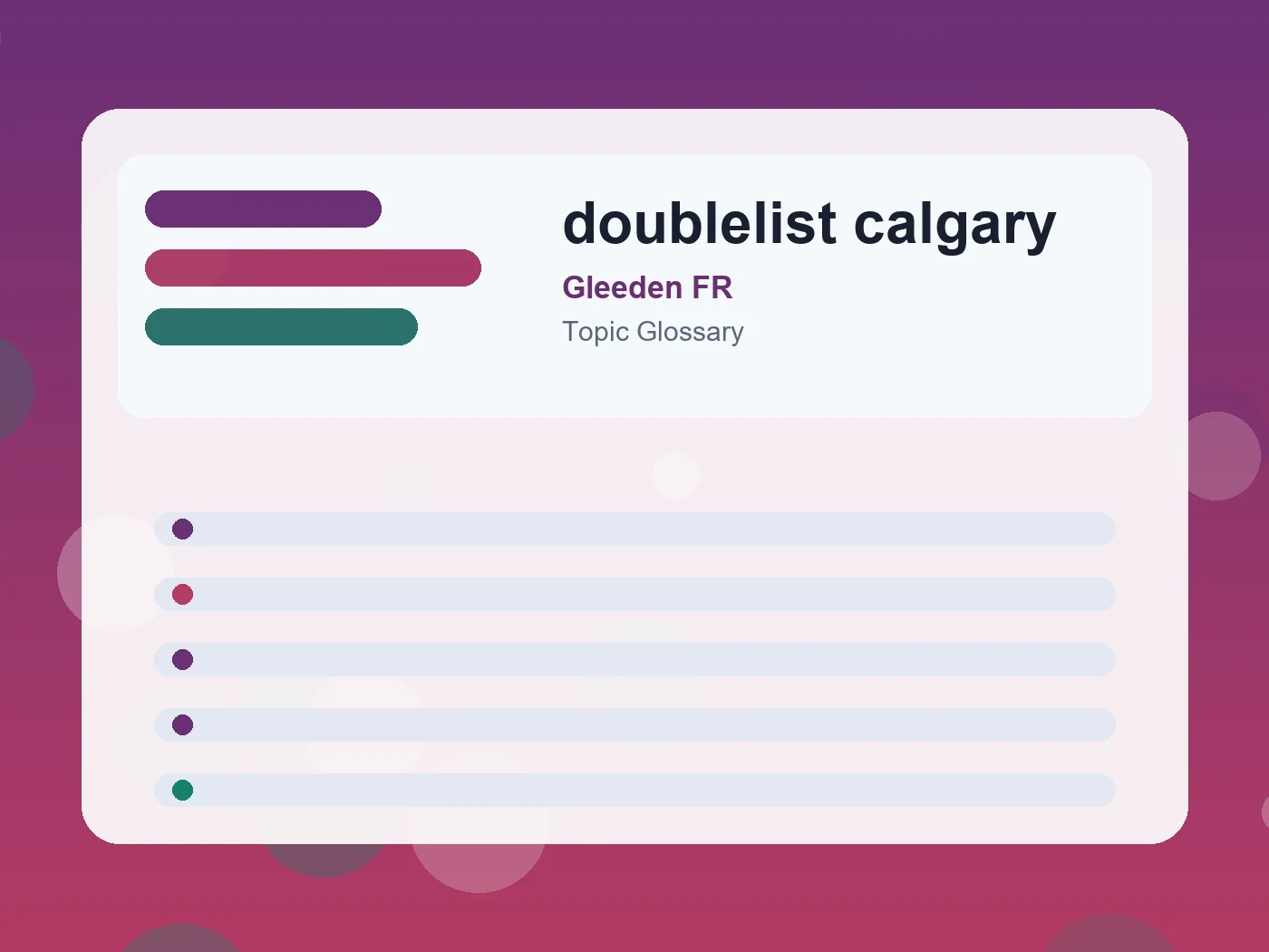 Gleeden FR doublelist calgary guide visual