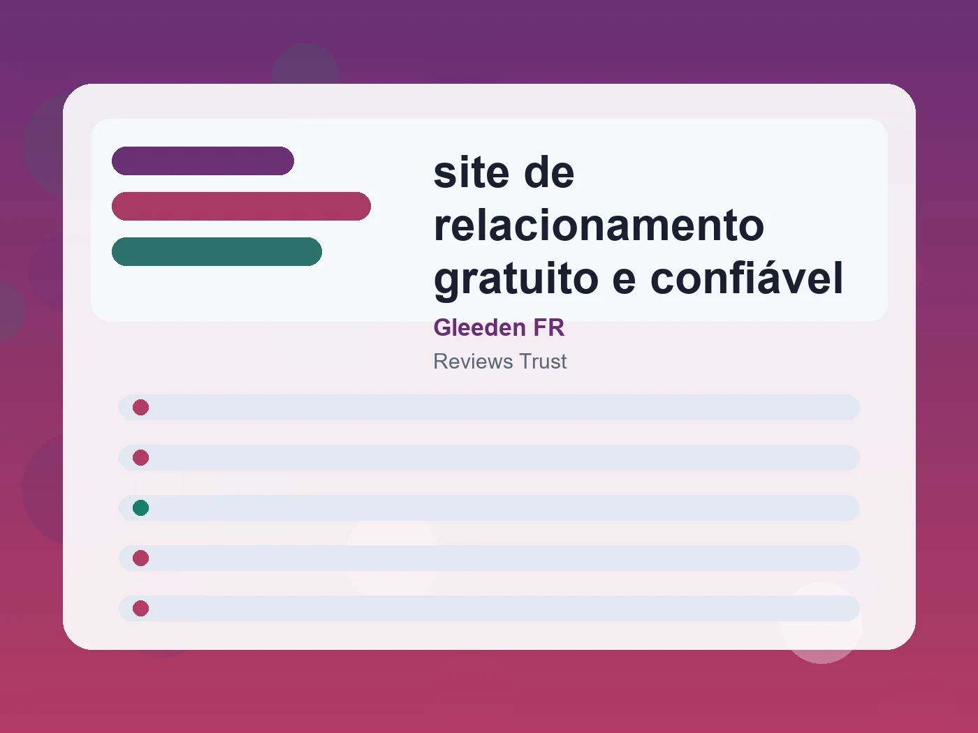 Gleeden FR site de relacionamento gratuito e confiável guide visual