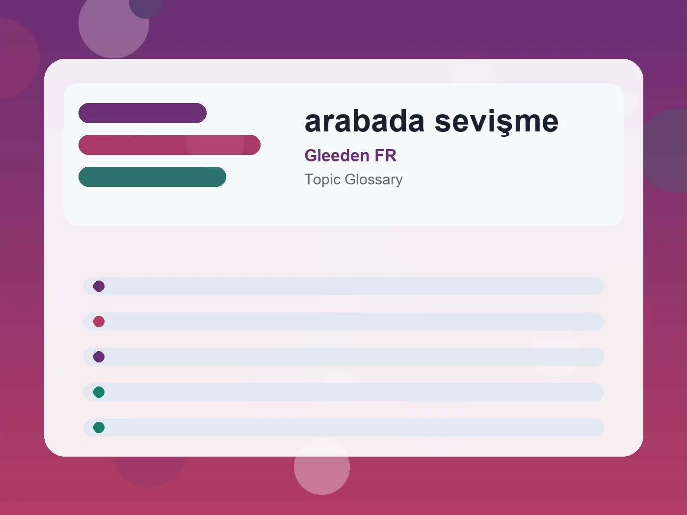 Gleeden FR arabada sevişme guide visual