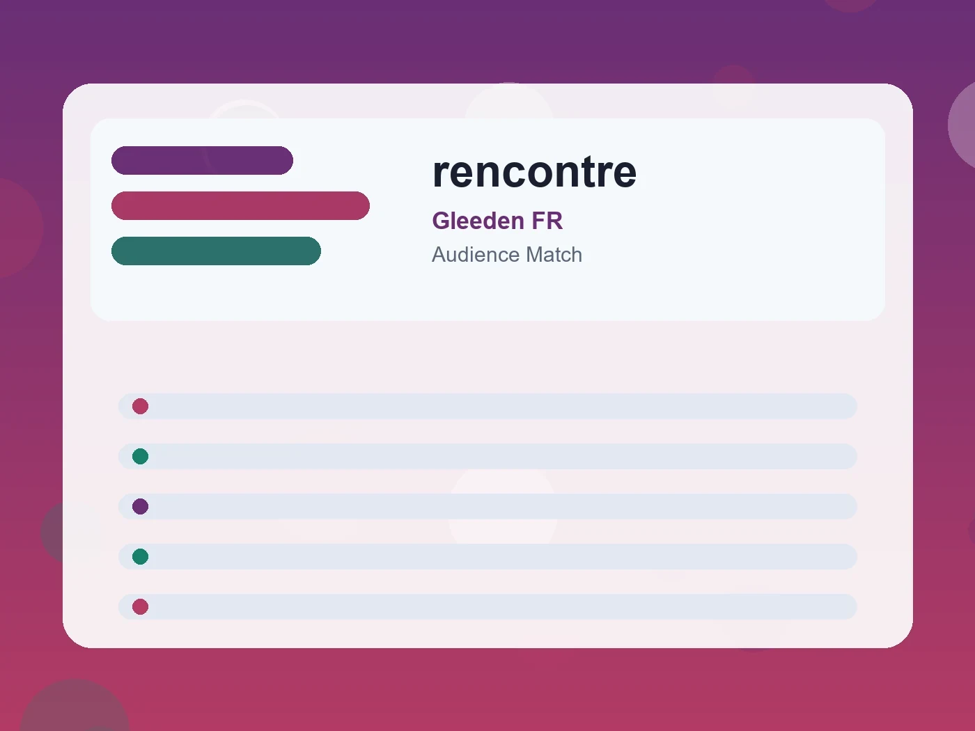 Gleeden FR rencontre guide visual