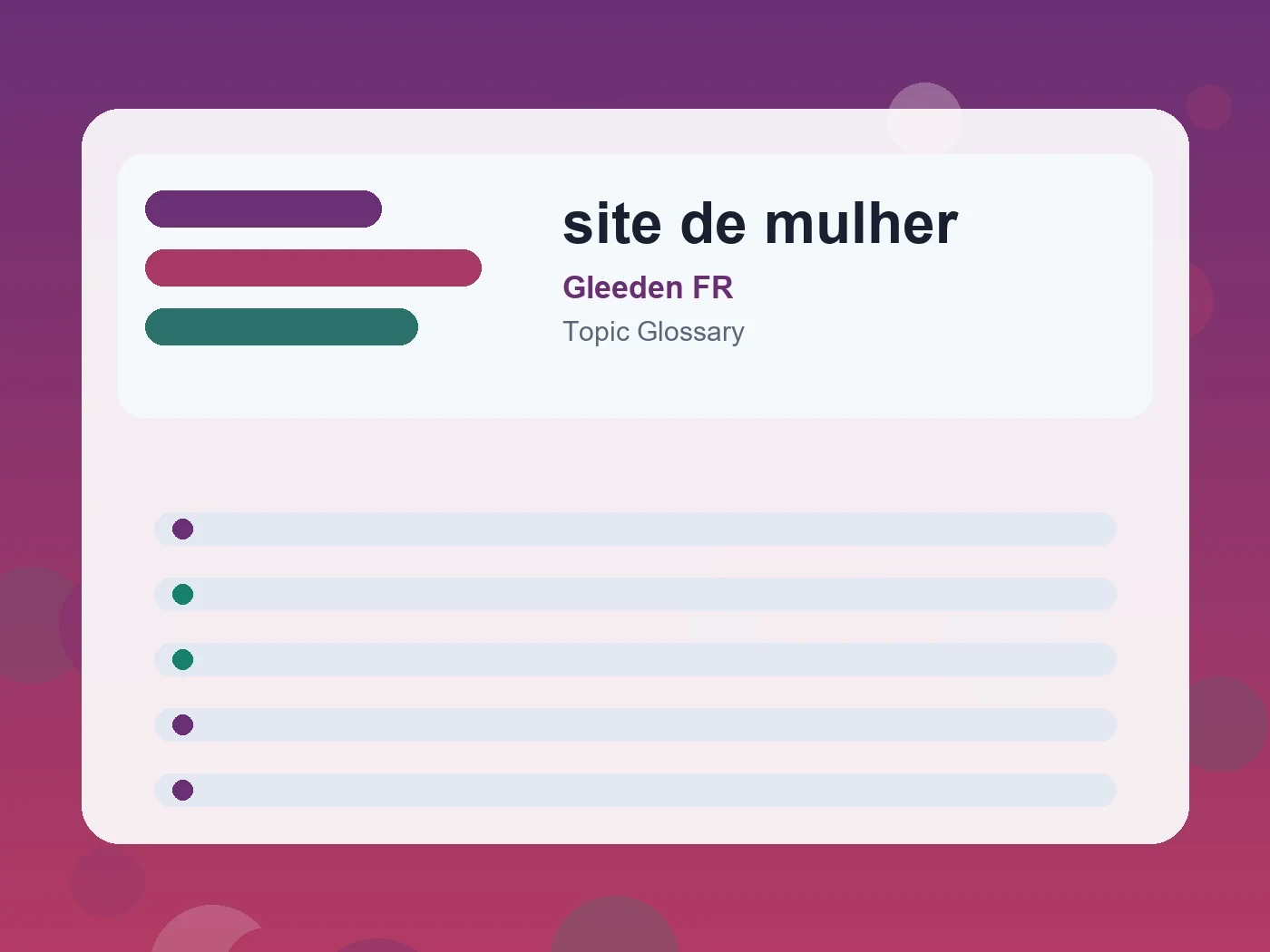 Gleeden FR site de mulher guide visual