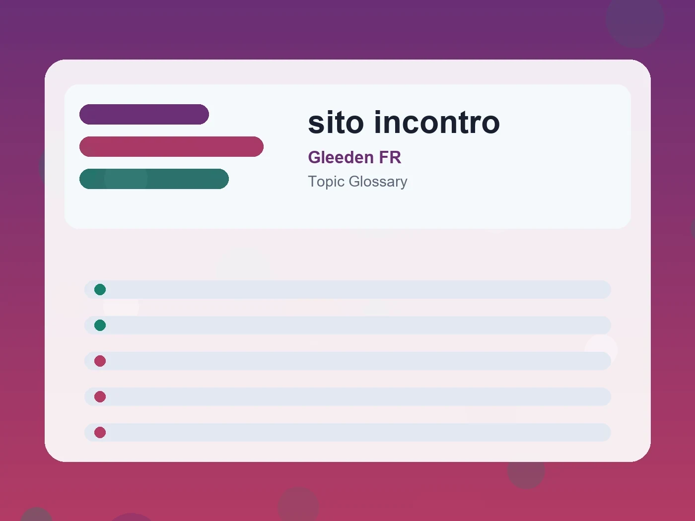 Gleeden FR sito incontro guide visual