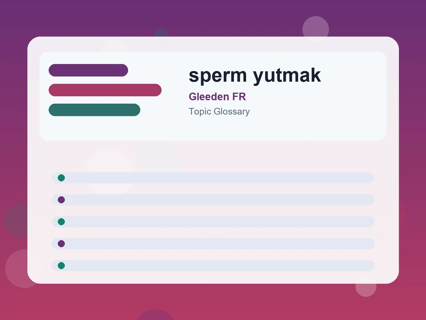 Gleeden FR sperm yutmak guide visual