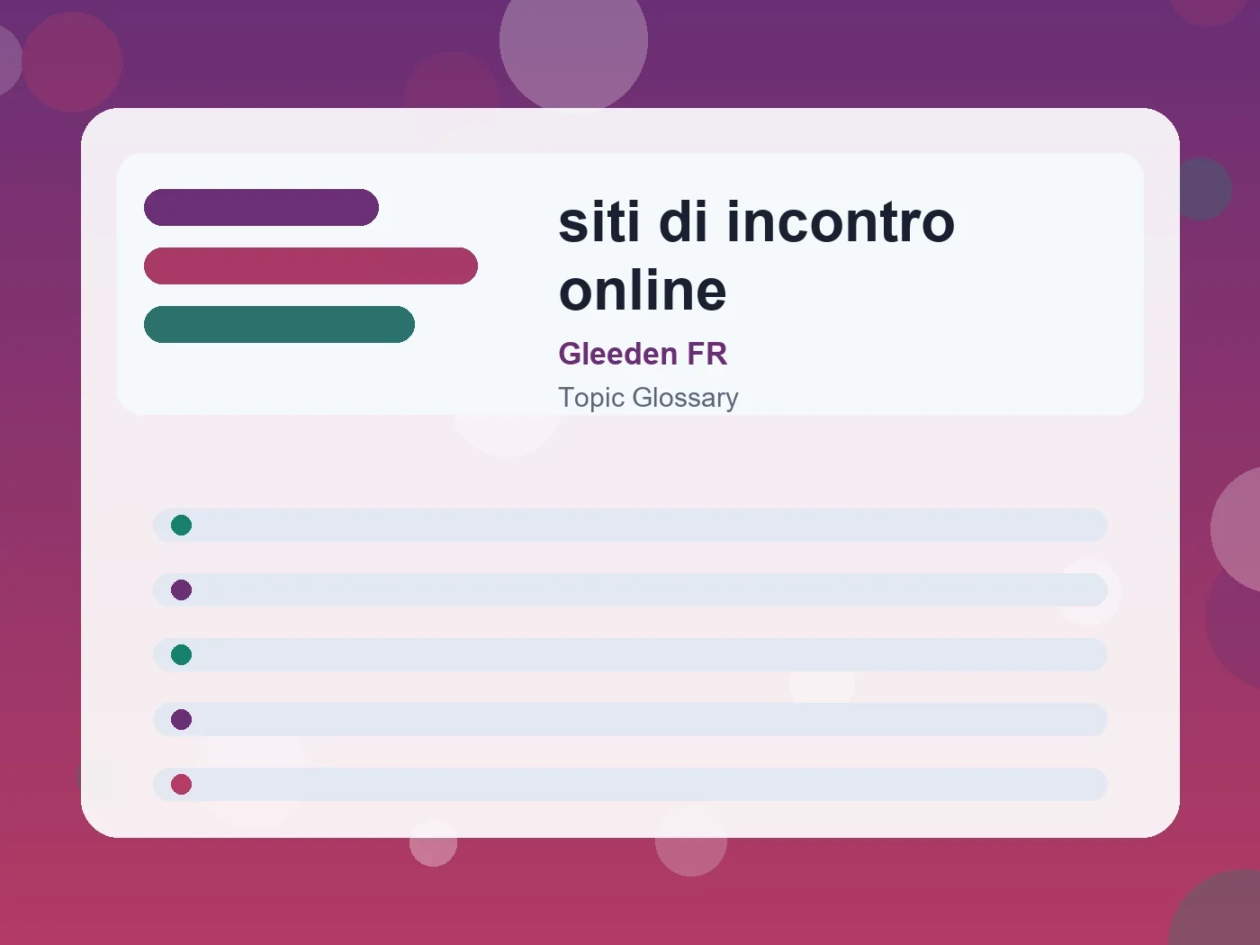 Gleeden FR siti di incontro online guide visual