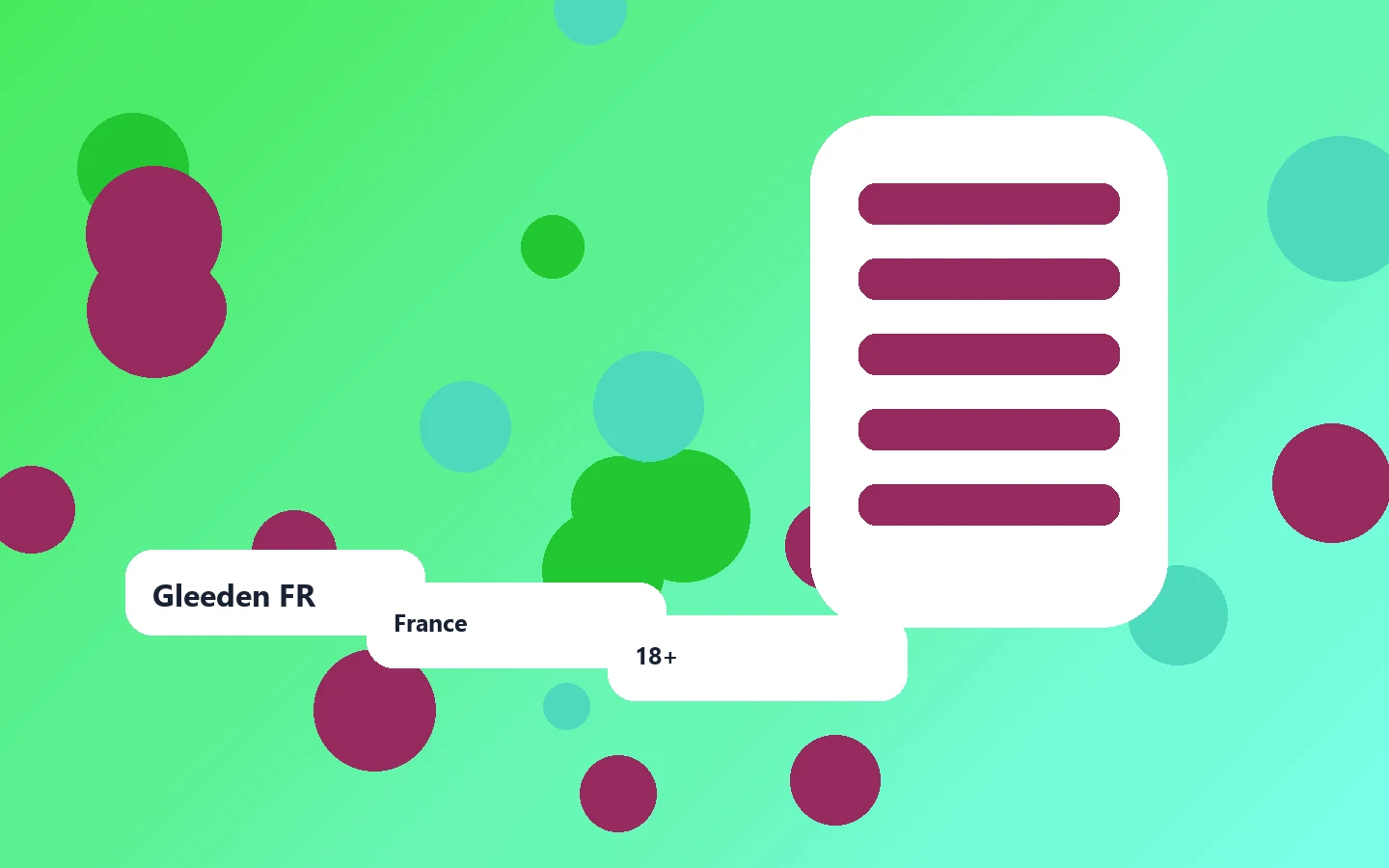 Gleeden FR user guide